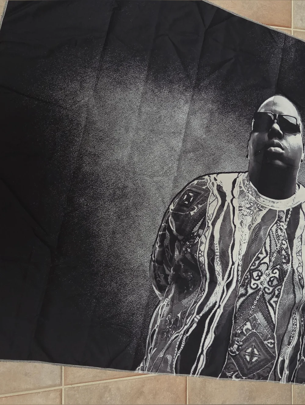 Notorious Big Graphic Tapestry - Wall Decor Portrait